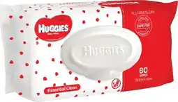 IGA Huggies Essential Clean Baby Wipes 80 Pack offer