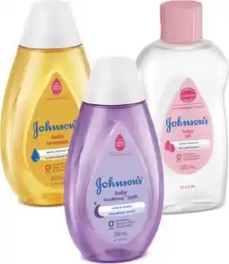 IGA Johnson's Baby Shampoo, Oil, Bath or Lotion 200mL Selected Varieties offer