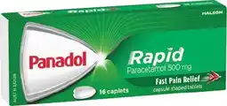 IGA Panadol Rapid Caplets 16 Pack offer