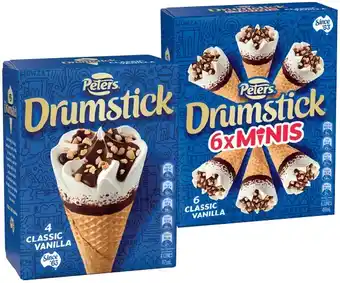 IGA Peters Drumstick 4 Pack or Mini 6 Pack Selected Varieties offer