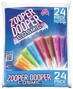 IGA Zooper Dooper Ice Tubes 24 Pack Selected Varieties offer