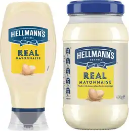 IGA Hellmann's Mayonnaise 400‑432g Selected Varieties offer