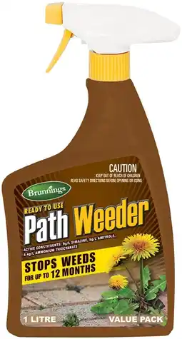 IGA Brunnings Ready To Use Path Weeder 1 Litre offer