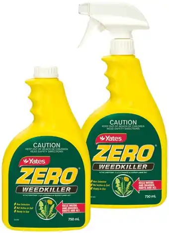 IGA Yates Zero Weedkiller 2 Pack 750mL offer