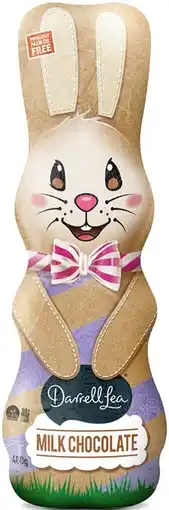 IGA Darrell Lea Milk Chocolate Bunny 400g offer