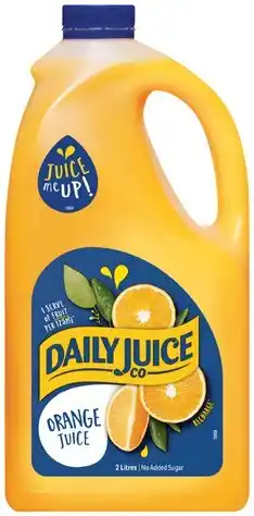 IGA Daily Juice Co Orange Juice 2 Litre Selected Varieties offer