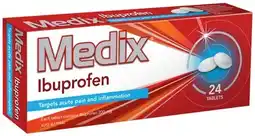 IGA Medix Ibuprofen Tablets 24 Pack offer