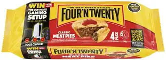 IGA Four’N Twenty Meat Pies 4 Pack Selected Varieties offer