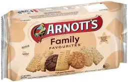 IGA Arnott’s Family Favourites Assorted Biscuits 500g offer