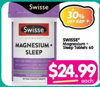 Your Discount Chemist Swisse Magnesium+ Sleep Tablets offer