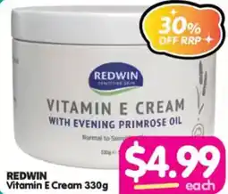 Your Discount Chemist Redwin vitamin e cream offer