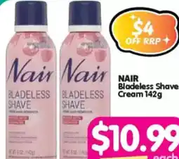 Your Discount Chemist Nair Bladeless Shave Cream offer