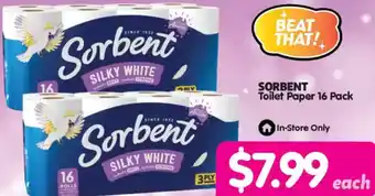 Your Discount Chemist Sorbent Toilet Paper offer