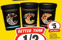 IGA Connoisseur Gourmet Ice Cream offer