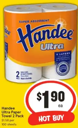 IGA Ultra Paper Towel offer