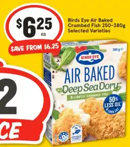 IGA Birds Eye Air Baked Crumbed Fish offer