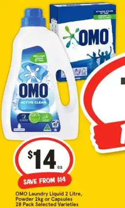 IGA OMO Laundry Liquid offer