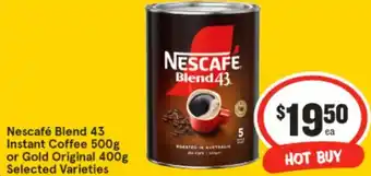 IGA Nescafé Blend 43 offer