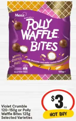 IGA Violet Crumble offer