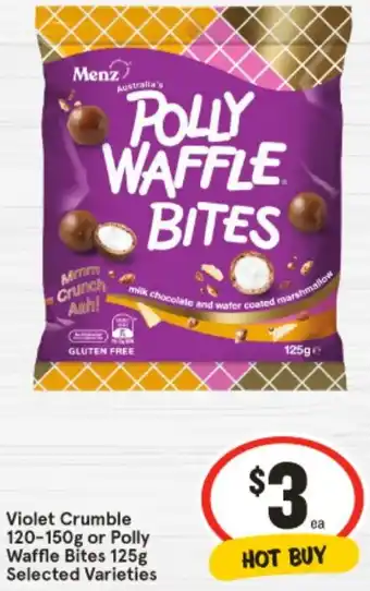 IGA Violet Crumble offer