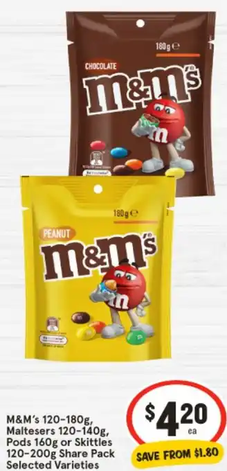 IGA M&M's offer