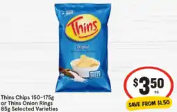 IGA Thins Chips offer