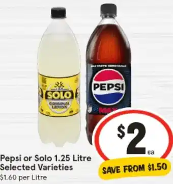 IGA Solo pepsi offer