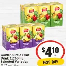 IGA Golden Circle Fruit Drink offer