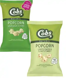 Coles Cobs Popcorn 80g-120g offer