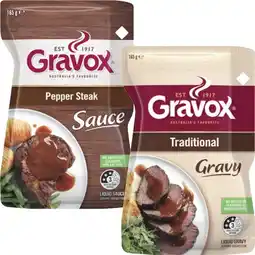 Coles Gravox Liquid Gravy or Finishing Sauce 165g offer