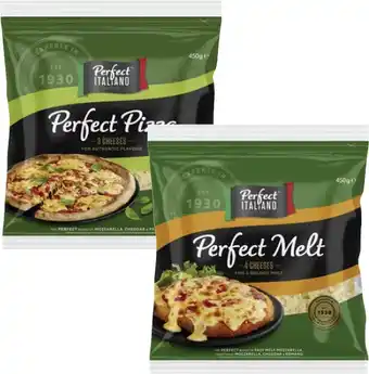 Coles Perfect Italiano Grated Cheese 450g offer