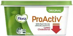 Coles Flora ProActiv 500g offer