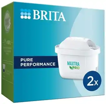 Coles Brita Water Filter Maxtra Pro Pure Performance 2 Pack offer