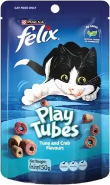 Coles Felix Cat Treats 50g-60g offer