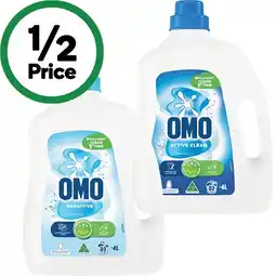 Woolworths OMO Laundry Liquid 4 Litre offer