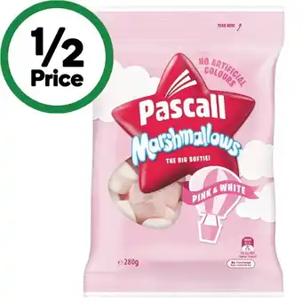 Woolworths Pascall Marshmallows 280g offer