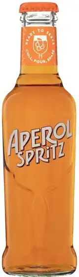 Coles Aperol Spritz Bottles 4x200mL offer