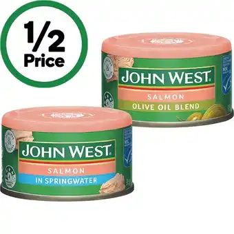 Woolworths John West Salmon Tempters 95g offer