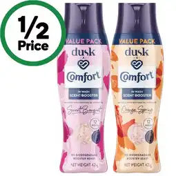 Woolworths Comfort x Dusk In-Wash Scent Booster 425g offer