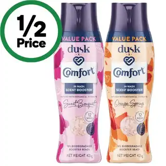 Woolworths Comfort x Dusk In-Wash Scent Booster 425g offer