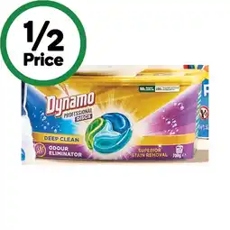 Woolworths Dynamo Professional Laundry Capsules Pk 28 offer