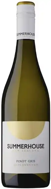 Coles Summerhouse Marlborough Pinot Gris offer