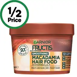 Woolworths Garnier Fructis Hair Food 390ml offer