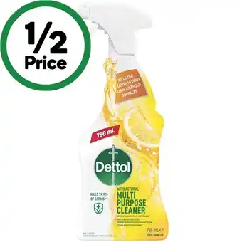 Woolworths Dettol Multipurpose Cleaner Spray 750ml offer