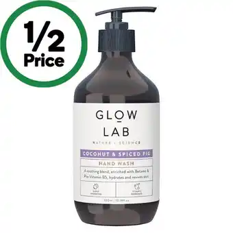 Woolworths Glow Lab Hand Wash 300ml offer