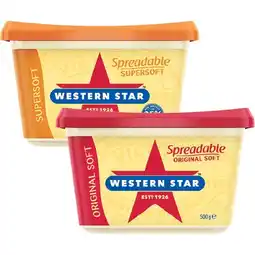 Woolworths Western Star Spreadable 500g offer