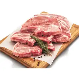 Woolworths Australian Lamb Forequarter Chops offer