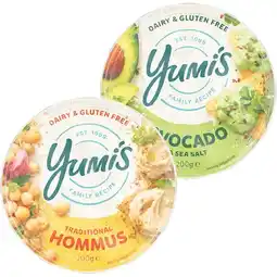 Woolworths Yumi’s Dips 200g offer