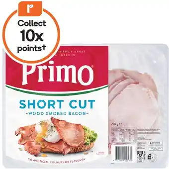 Woolworths Primo Short Cut or Middle Bacon 750g – From the Fridge offer