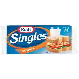 Woolworths Kraft Singles Original 432g offer